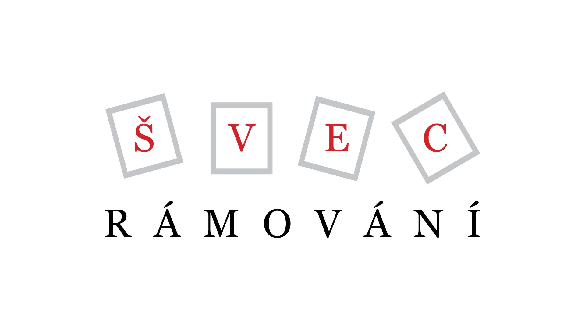 Tvorba loga - logo Rámování Švec